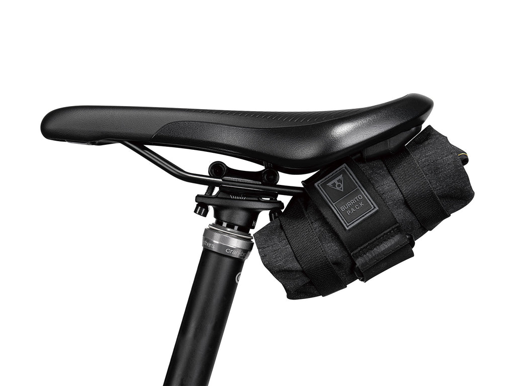 Estuche de herramientas Topeak Burrito Pack negro – montado bajo el sillín