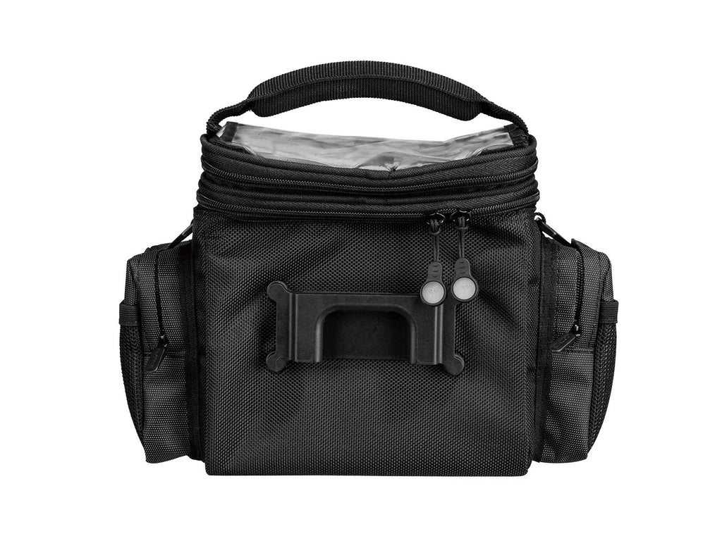 Bolsa de manillar Topeak Tourguide negro – vista trasera