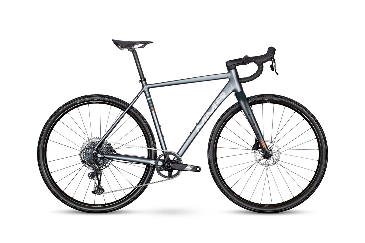 Bicicleta gravel MMR X-Grip 00 2025 charcoal – vista lateral