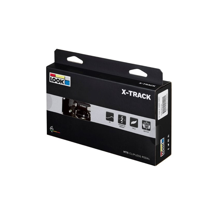 Pedales Look X-Track negro – vista lateral
