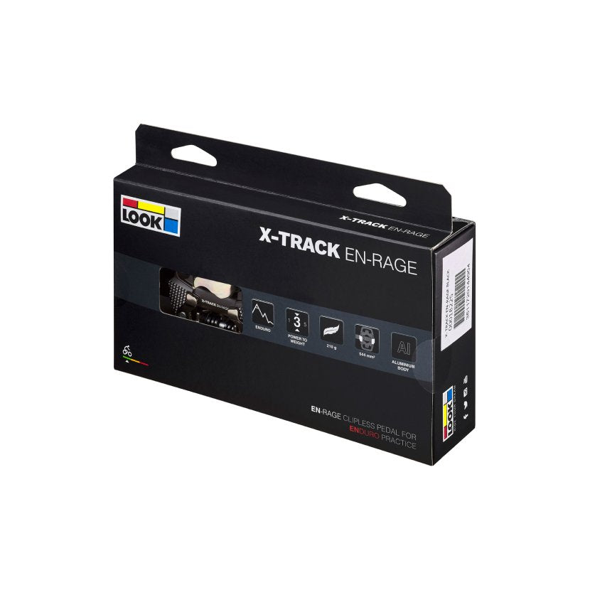 Pedales Look X-Track En-Rage negro – vista lateral
