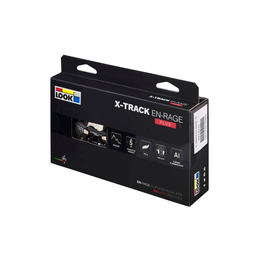 Pedales Look X-Track En-Rage Plus Ti negro – vista lateral