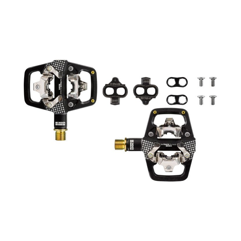 Pedales Look X-Track En-Rage Plus Ti negro – detalle