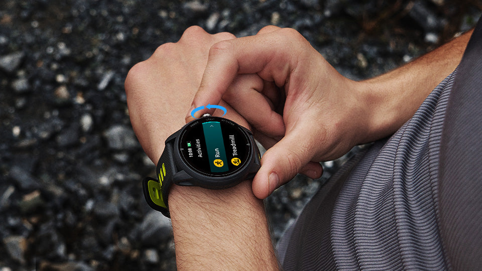 Reloj GPS iGPSPORT VeRun – pantalla táctil y botones
