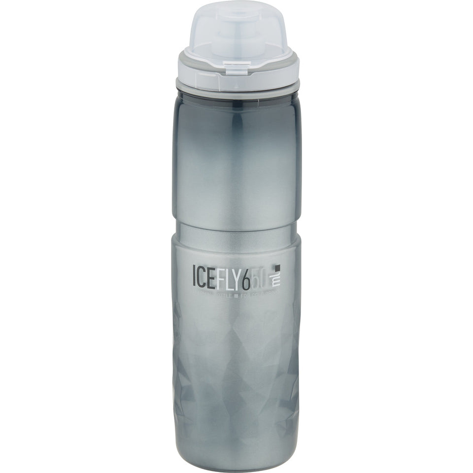 Bidón Elite Ice Fly 650 ml gris humo