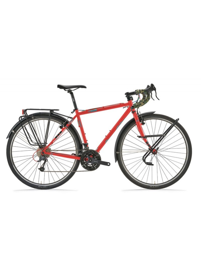 Bicicleta gravel Cinelli Hobootleg Deore Mix red right – vista principal