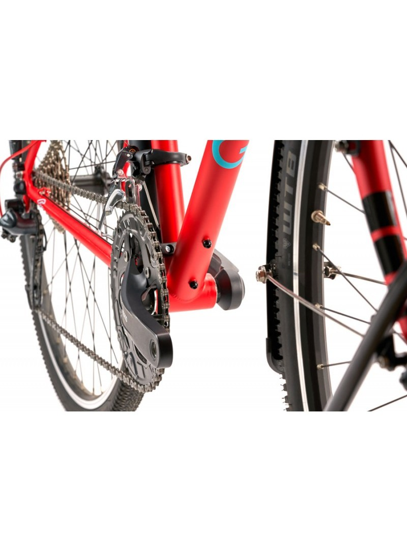Bicicleta gravel Cinelli Hobootleg Deore Mix red right – detalle