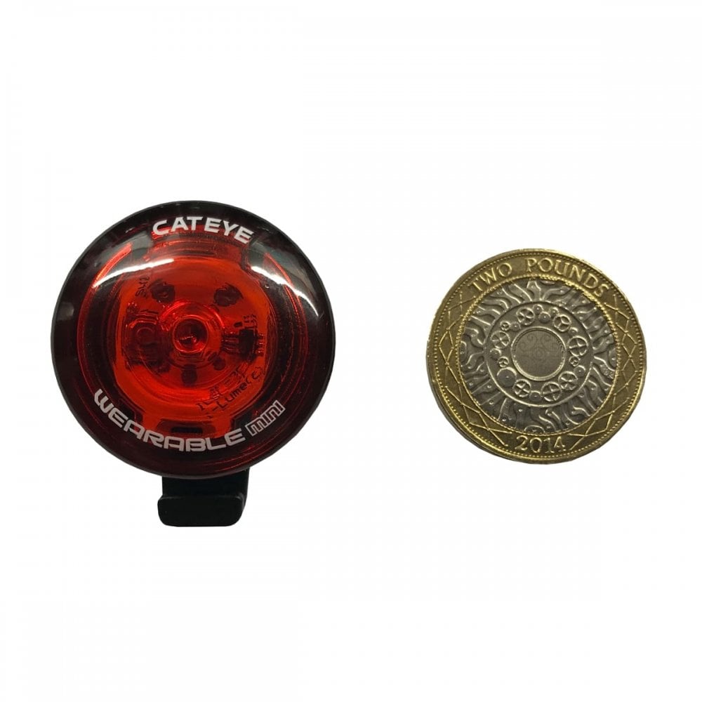 Luz trasera CatEye Wearable Mini negro – vista general