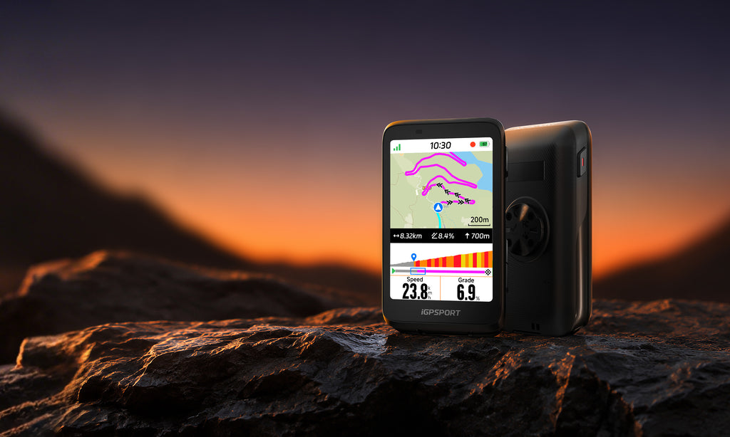 Ciclocomputador GPS iGPSPORT BiNavi – en uso