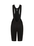 Culotte Spiuk Gravel Cargo Mujer con tirantes negro – vista frontal