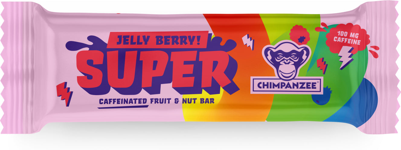 Chimpanzee Super Bar Jelly Berry 55g (pack de 20)