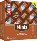 Clif Bar Mini Mantequilla de Cacahuete Crujiente 28g (pack de 10)