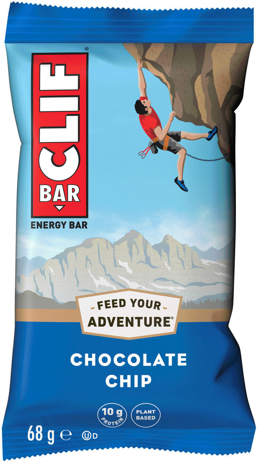 Clif Bar Chocolate Chip 68g (pack de 12)