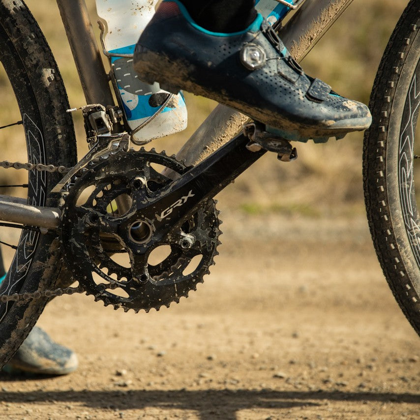 Bielas Shimano GRX FC-RX810-2 detalle