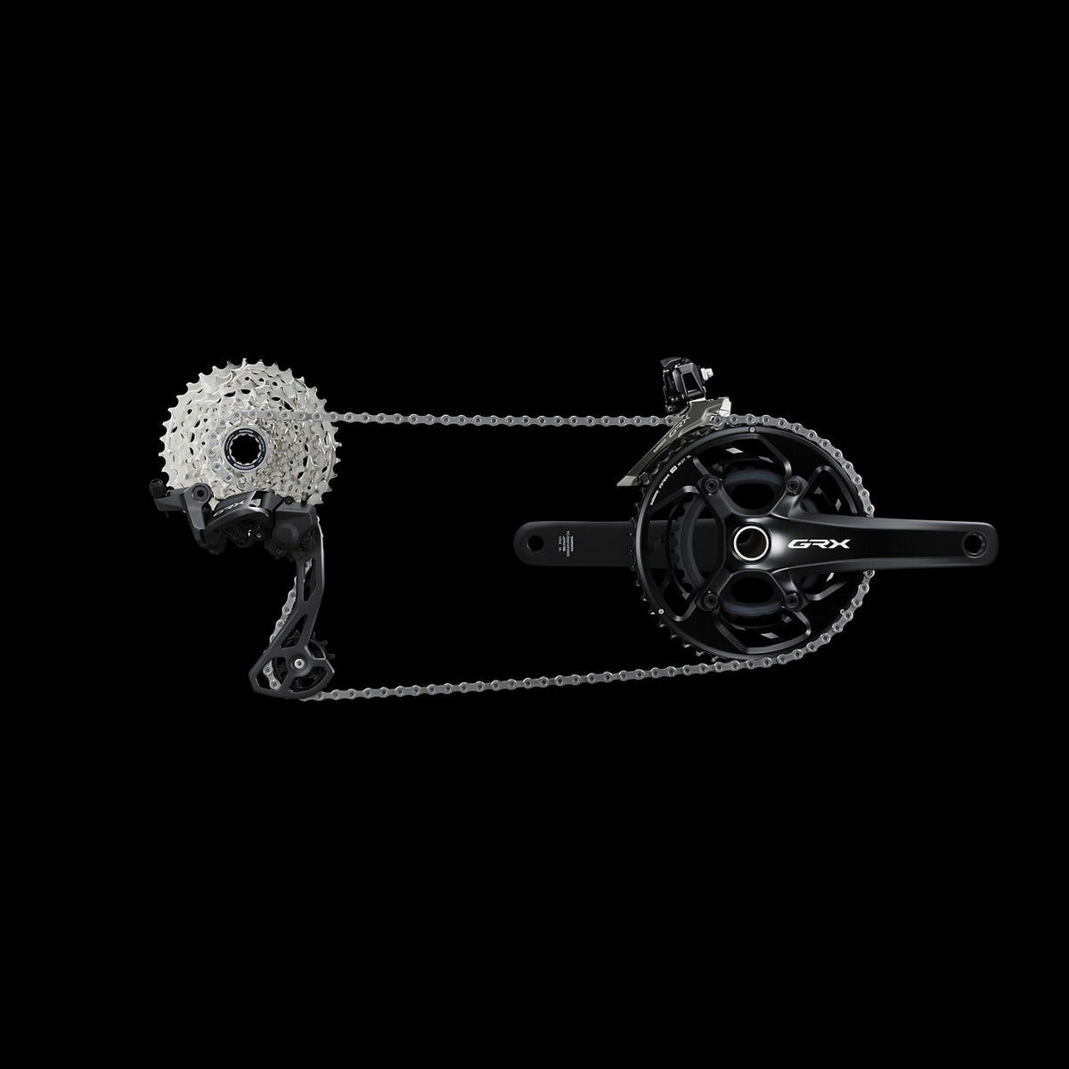 Bielas Shimano GRX FC-RX820-2 detalle