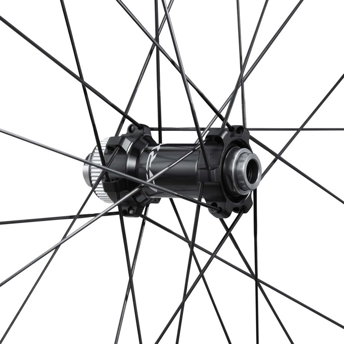 Rueda Shimano GRX WH-RX870 detalle del buje