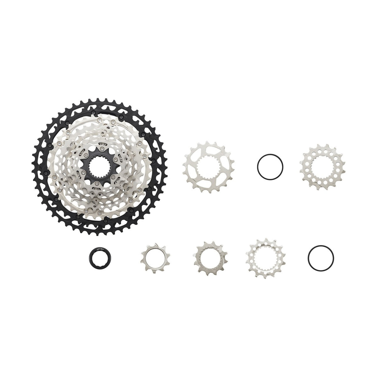 Cassette Shimano XT CS-M8100-12 vista lateral