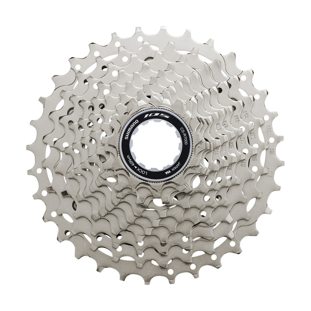 Cassette Shimano 105 CS-R7000 detalle