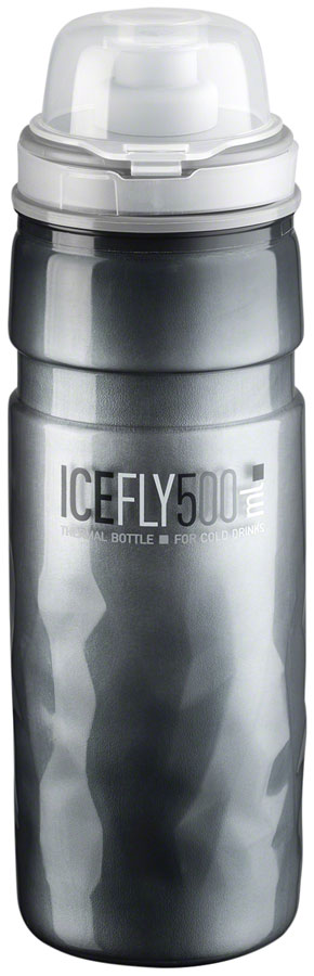 Bidón térmico Elite Ice Fly 500 ml gris – vista frontal