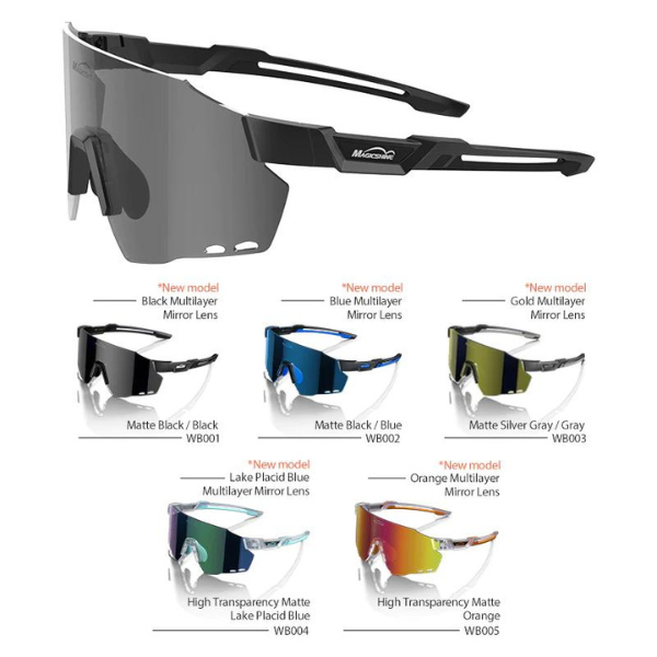 Gafas Magicshine Windbreaker Classic – lente espejada
