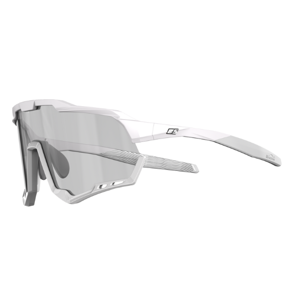 Gafas Magicshine Morpher fotocromáticas blanco/gris – vista general