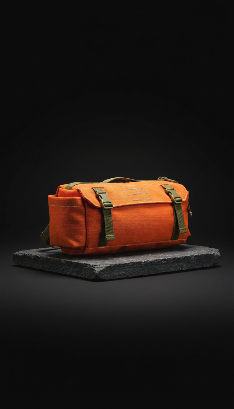 Bolsa de manillar Signal Orange