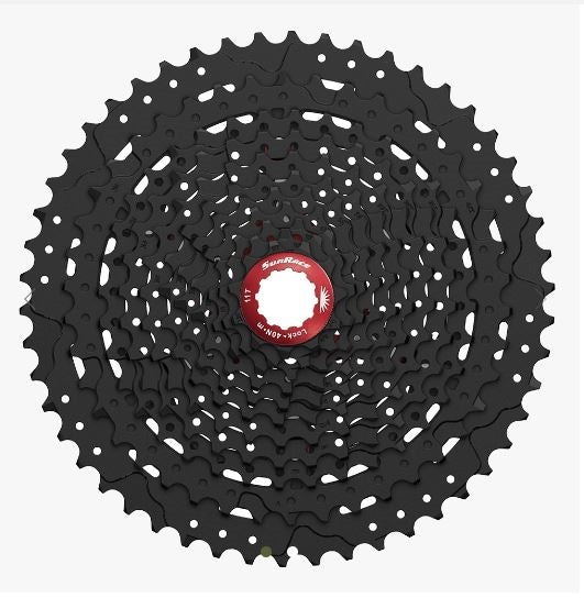 Cassette SunRace CSMX80 11-51 11 velocidades negro – Vista general (tienda)
