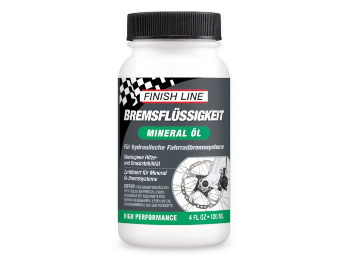 Líquido de frenos Finish Line Mineral Oil 120 ml – envase