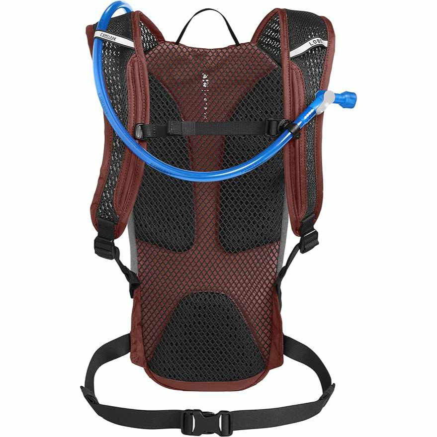 Mochila de hidratación CamelBak Lobo 9 rojo – vista trasera