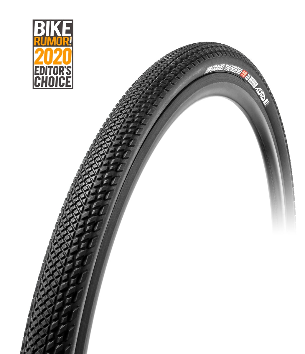 Tufo Gravel Thundero (TLR 375 TPI) negro – vista lateral