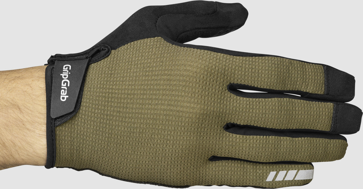 GripGrab Guantes Largos Acolchados de Verano EXPLR RC Max