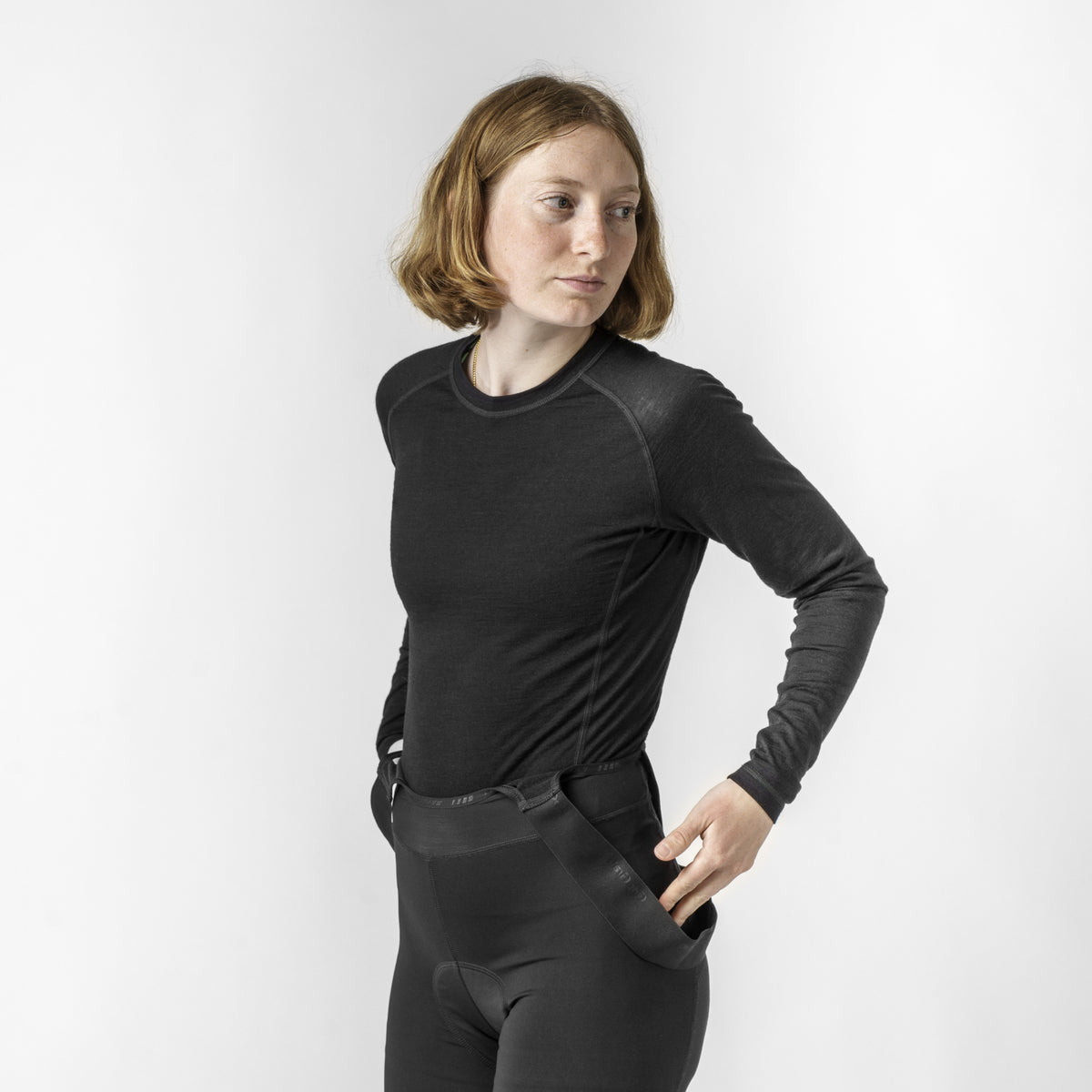 GripGrab Camiseta Interior Mujer Térmica Manga Larga de Merino