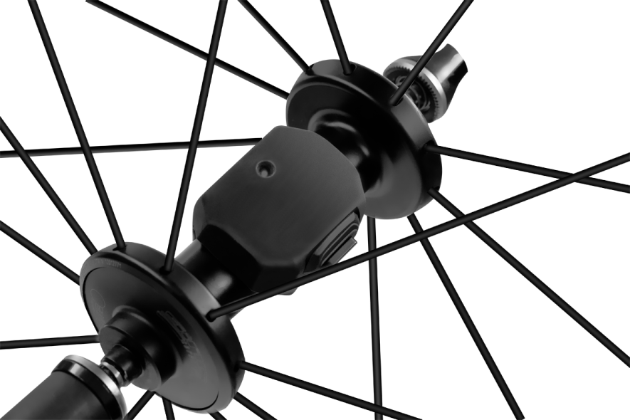 Sensor de velocidad iGPSPORT SPD70 negro – montado en el buje