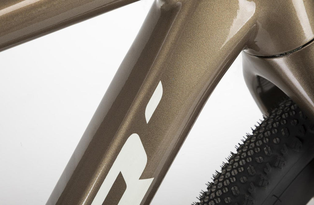 Bicicleta gravel Conor Kalima GRX610 2x12 verde oliva – detalle