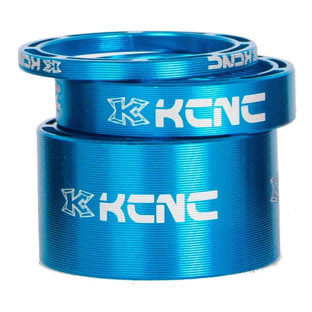 Espaciadores de dirección KCNC Hollow pack de 3 azul