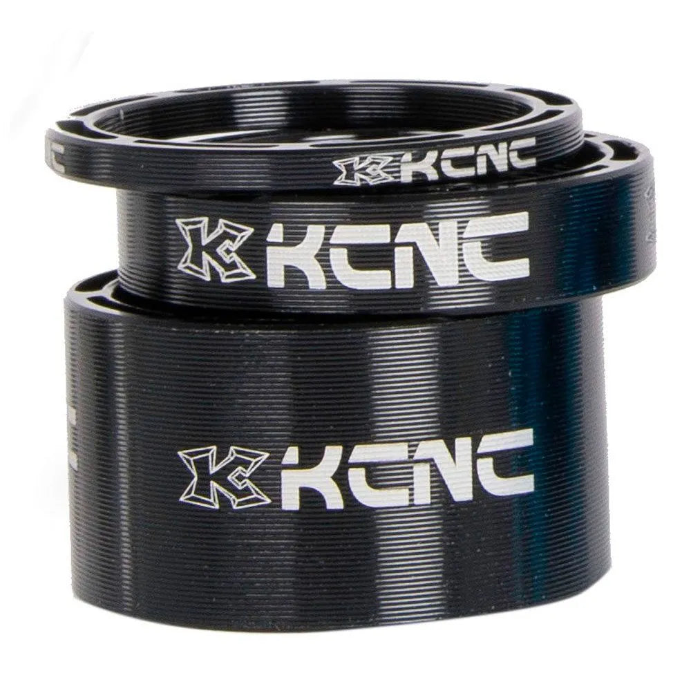 Espaciadores de dirección KCNC Hollow pack de 3 negro