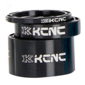 Espaciadores de dirección KCNC Hollow pack de 3 negro