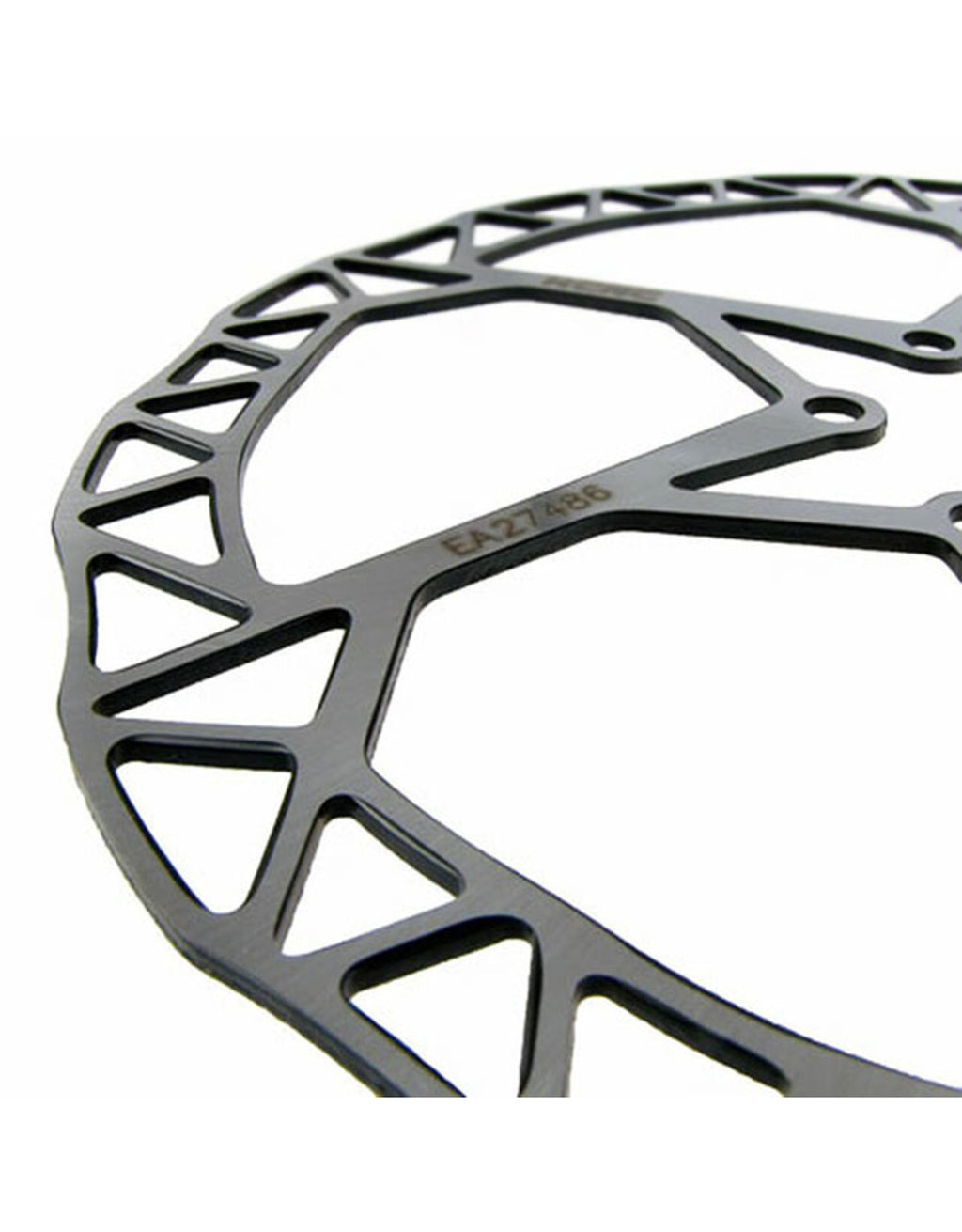 Disco de freno KCNC Razor plateado – vista lateral