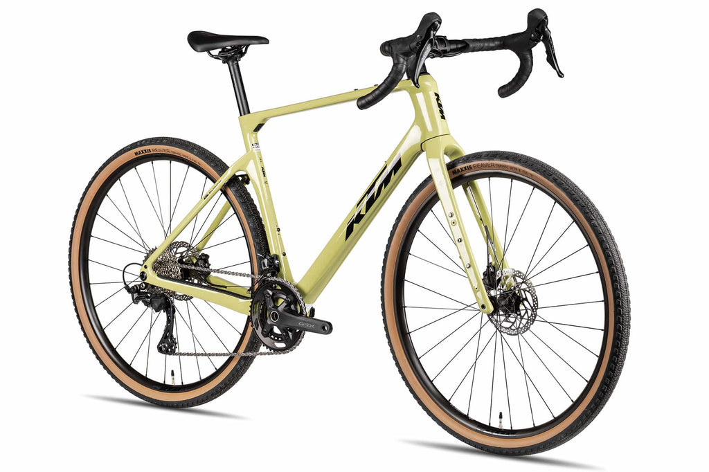 Bicicleta gravel KTM Gravelator Pro 2x 2026 keen green – detalle