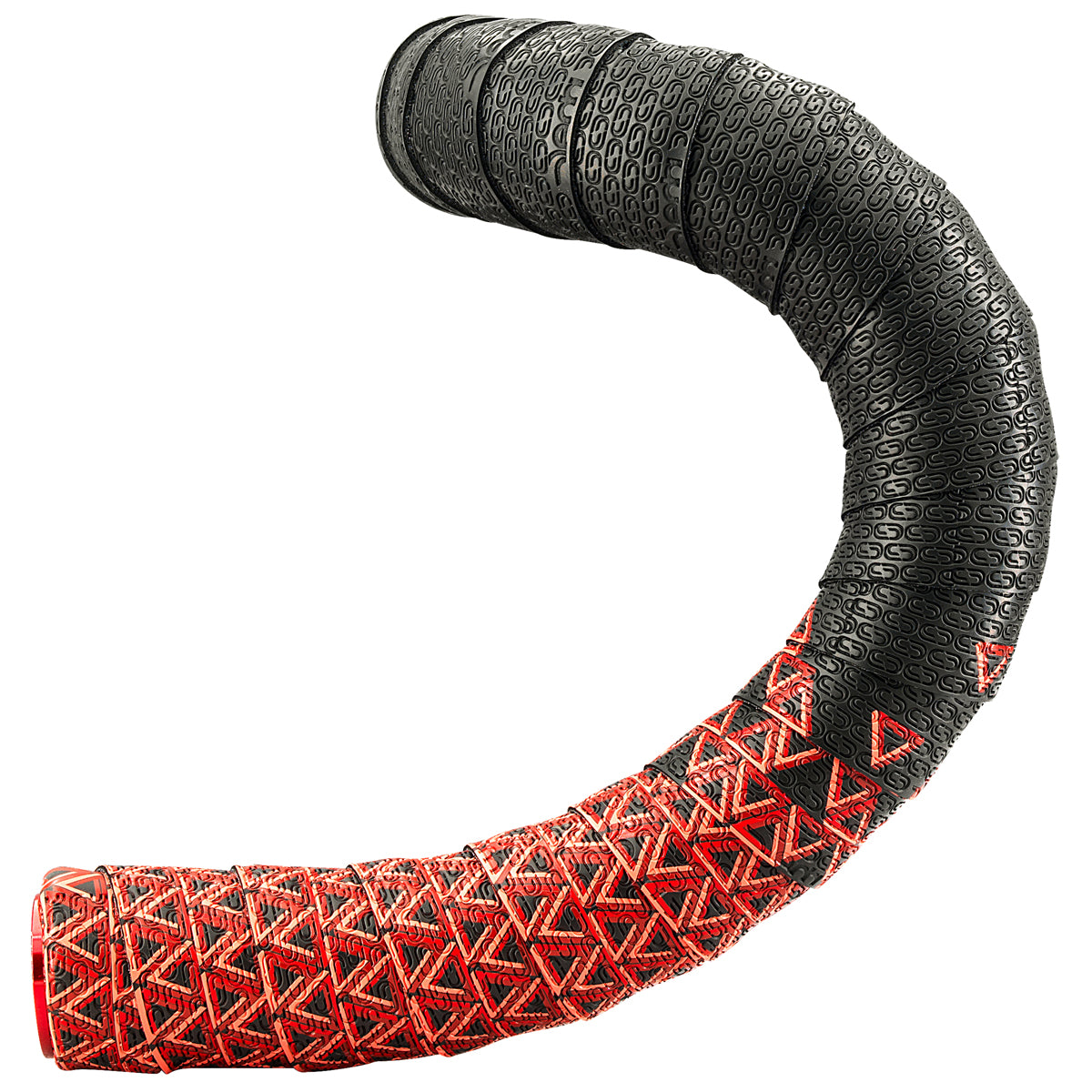 Cinta de manillar Deda Elementi Loop negro/rojo – vista principal