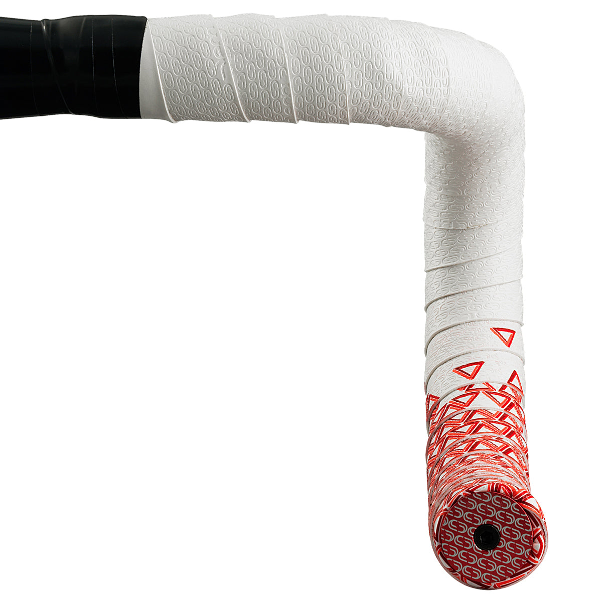 Cinta de manillar Deda Elementi Loop blanco/rojo – vista principal