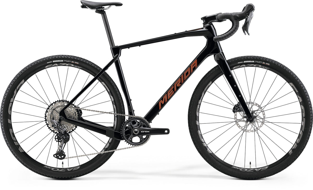 Bicicleta gravel Merida Silex 7000 black bronze – vista lateral