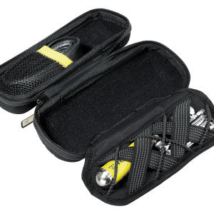 Estuche portaherramientas Topeak CagePack amarillo – detalle del interior