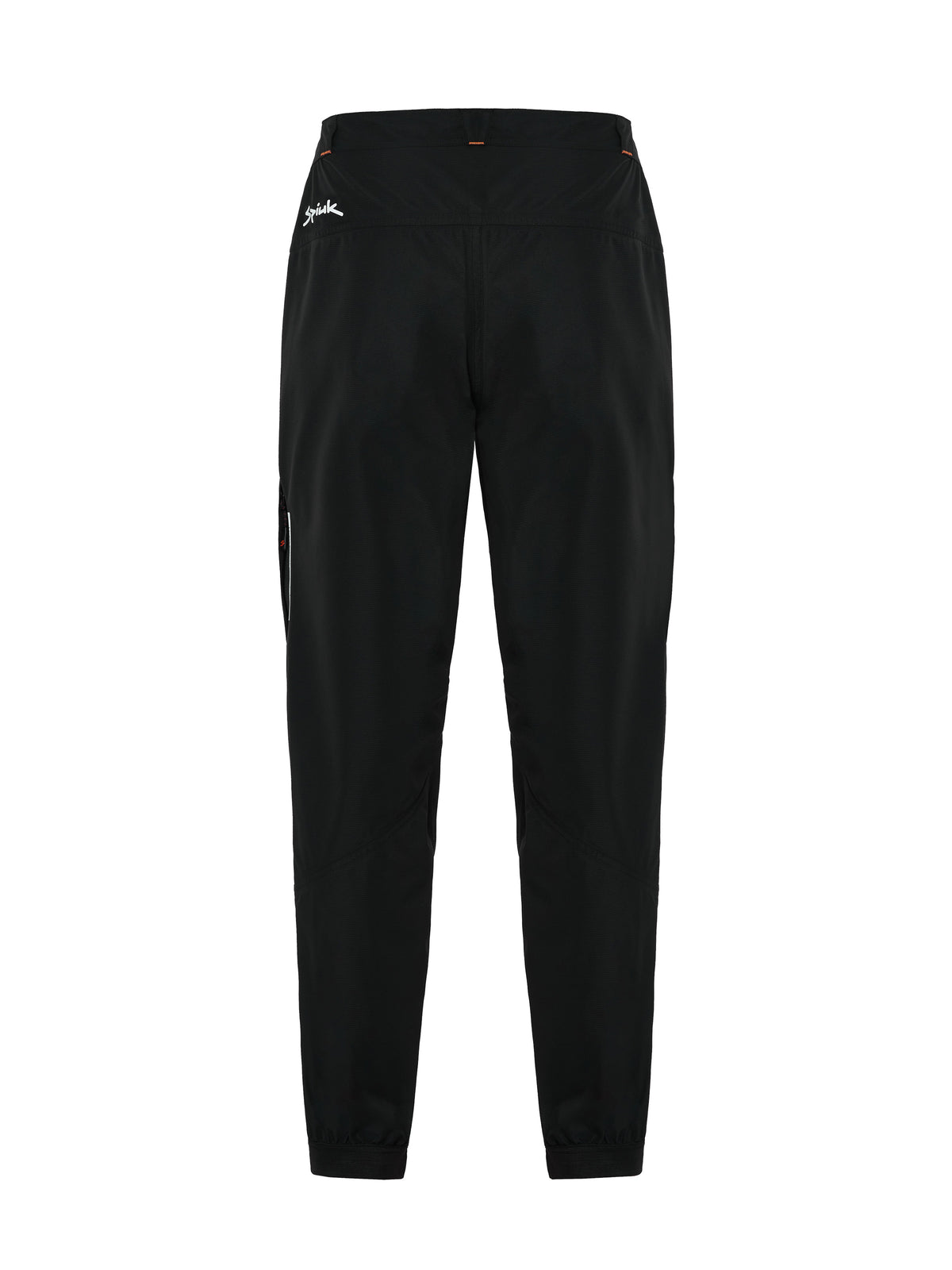 Pantalón largo Spiuk All Terrain Waterproof negro – detalle/trasera