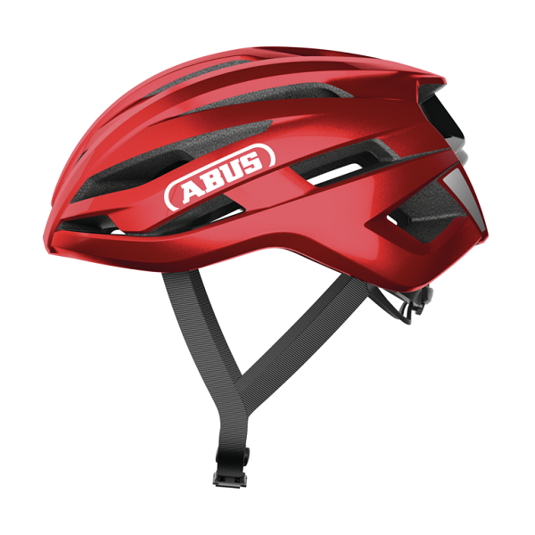 Casco ABUS StormChaser ACE rojo – vista lateral