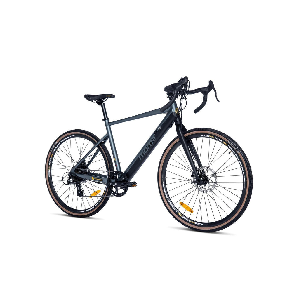 Bicicleta eléctrica gravel Moma Bikes E-Gravel 28 Pro – detalle