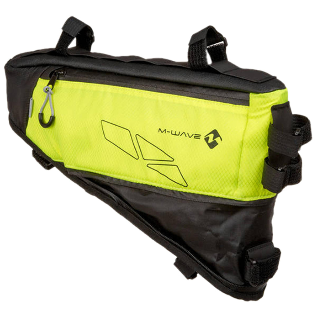 Bolsa de cuadro M-Wave Rough Ride Triangle amarillo – interior
