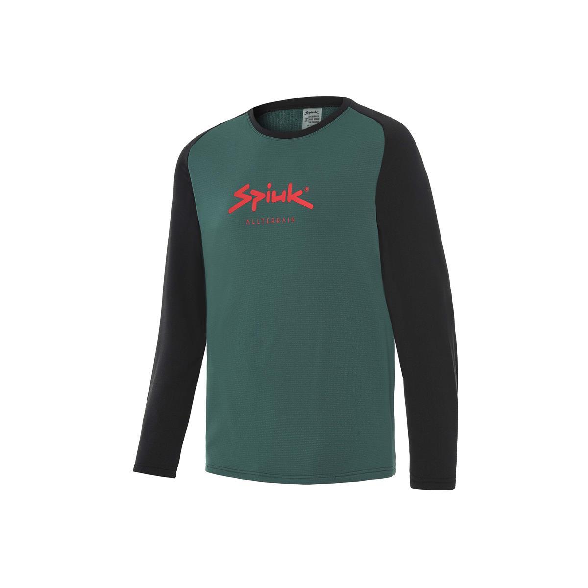 Camiseta Spiuk All Terrain Invierno manga larga verde – principal