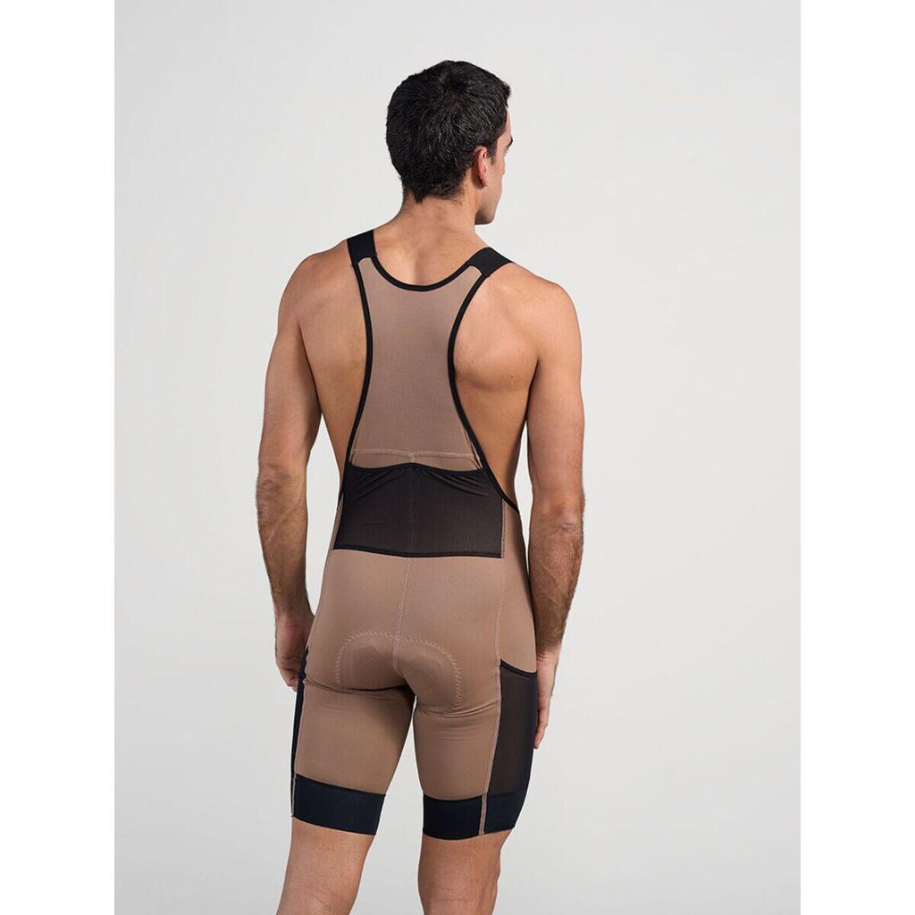 Culotte Spiuk All Terrain Cargo con tirantes crema – detalle