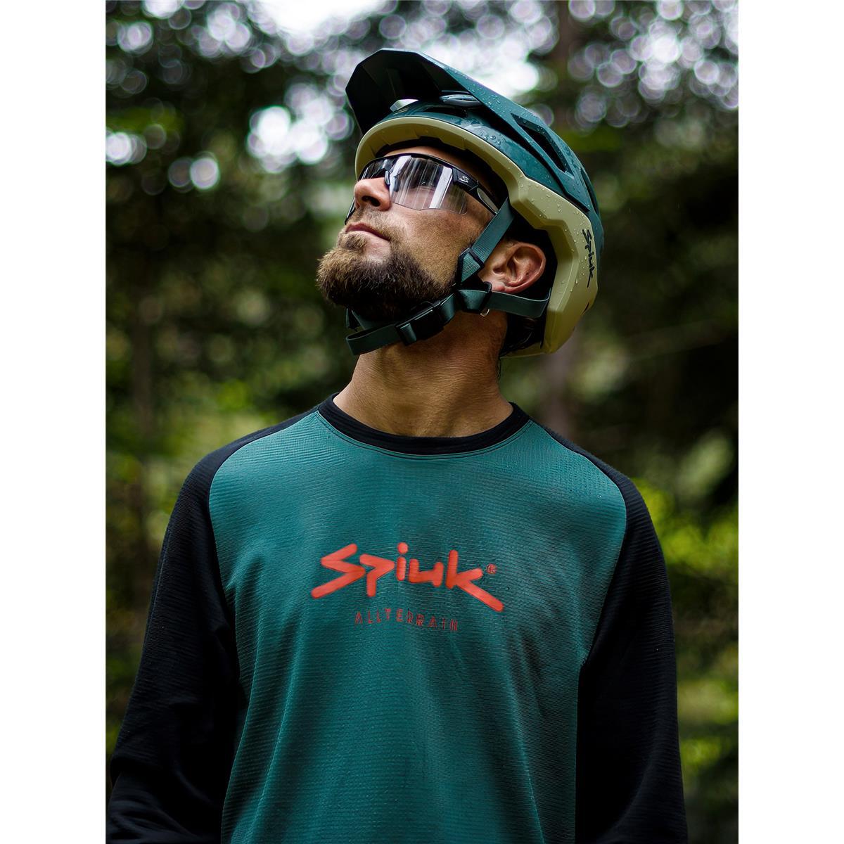 Camiseta Spiuk All Terrain Invierno manga larga verde – vista 3